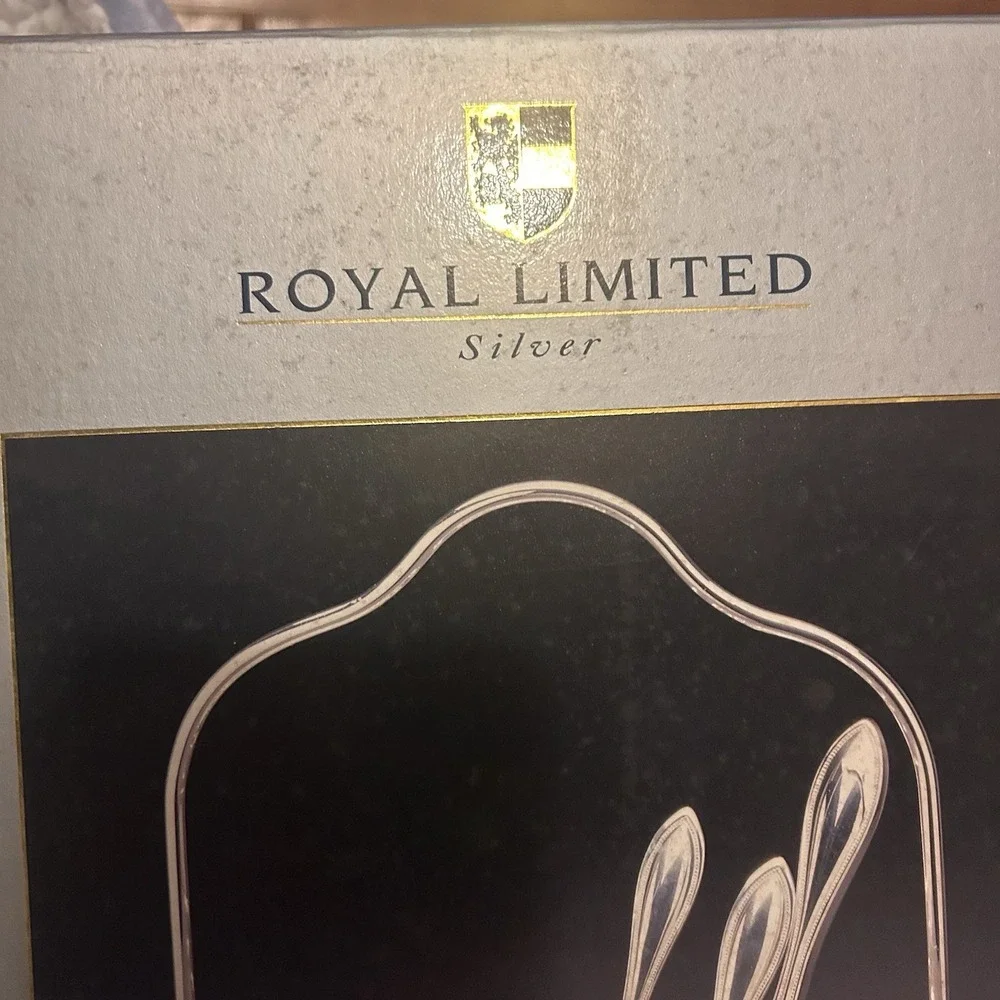 Royal Limited Silver Utensil Caddy Hosting  Holiday Party Gatherings